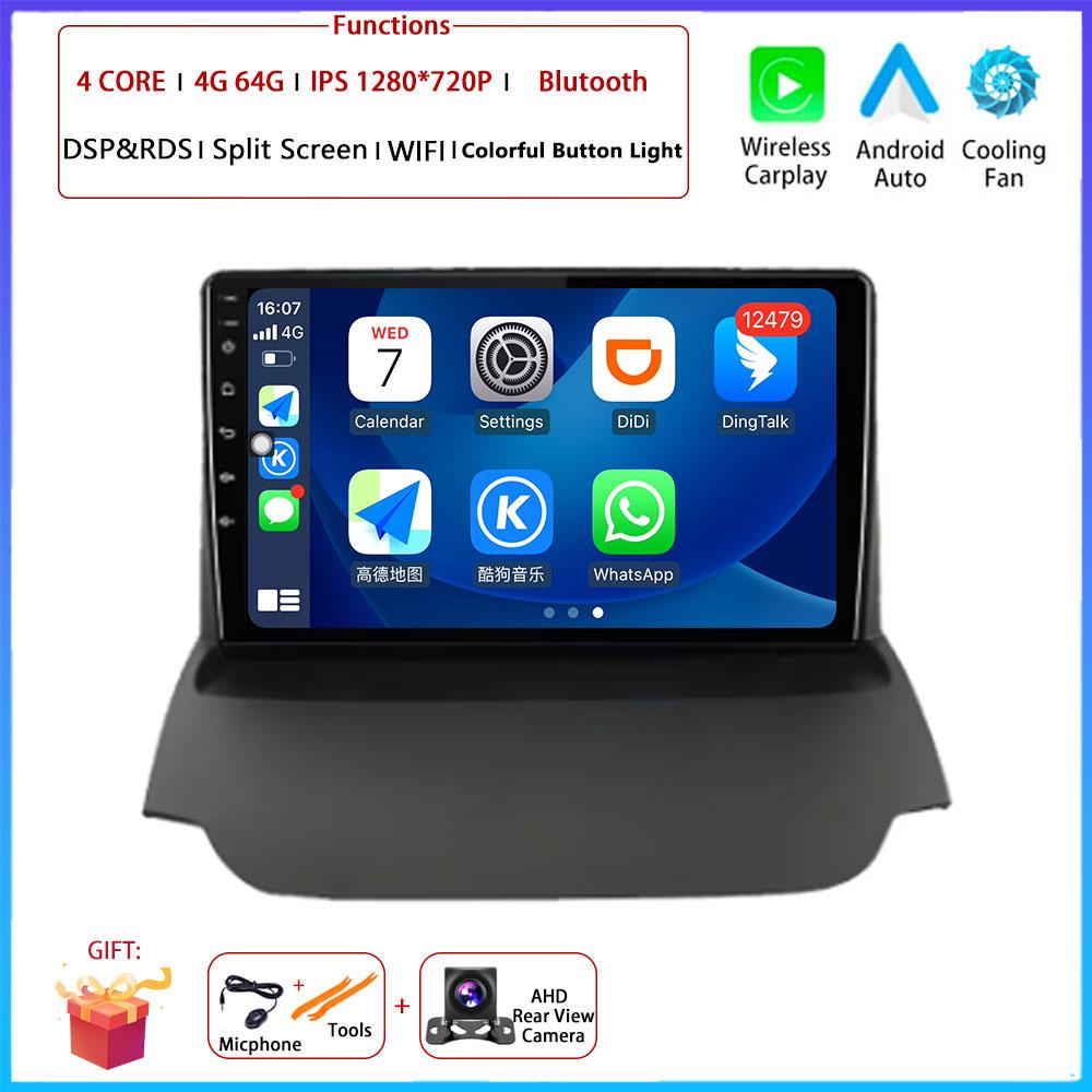 9 “ 4G Android OS Carplay Auto For Ford Ecosport 2013 2014 2015 - 2017 Car Radio Navigation GPS Multimedia Video Player DSP AMI