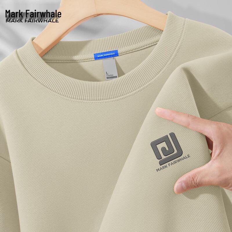 Mark Fairwhale Men's 2025 Spring/Autumn Round Neck Loose-Fit Sweatshirt