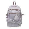 Schoolbag Large-capacity New Polka Dot Star Backpack Junior High School Student College Bag Women's Simple Versatile Leisure Travel Backpack