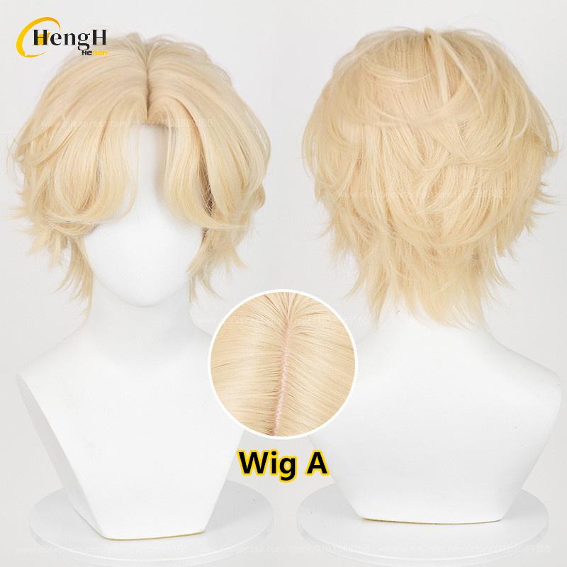 In Stock Anime Till Ivan Luka Sua Mizi Synthetic Hair Cosplay Anime Wigs Heat Resistant Hair Halloween Party Wigs + Free Wig Cap
