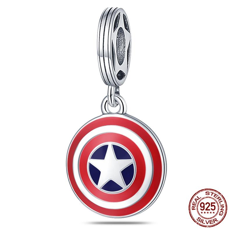 Marvel Disney Snow White Tree Elf Mickey 925 Silver Charms for DIY Jewelry Making Women Gift Bracelet