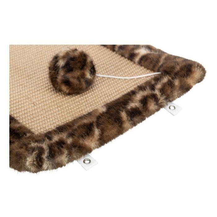 Scratching Mat - TRIXIE - LEO - 55 X 35 Cm - Printed Leopard Brown