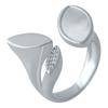 Silver Ring with Natural Mother-of-pearl (2031468)