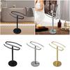 Hand Towel Holder Bathroom Organizer T Shape Towel Rack Countertop Towel Stand for Kitchen Bathroom Countertop Hotel