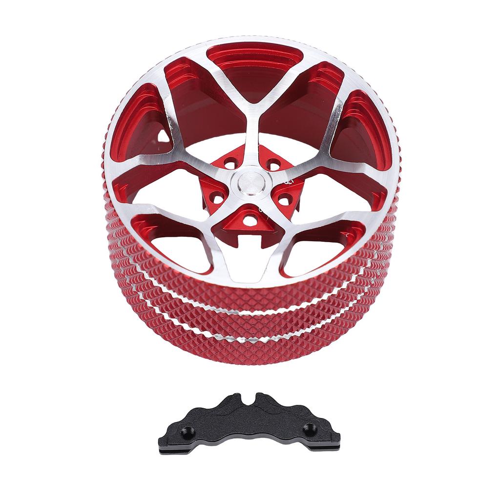 Steering Wheel Replacement for FUTABA RC Transmitter Good Handling Feel Anodized Alloy Steering Wheel