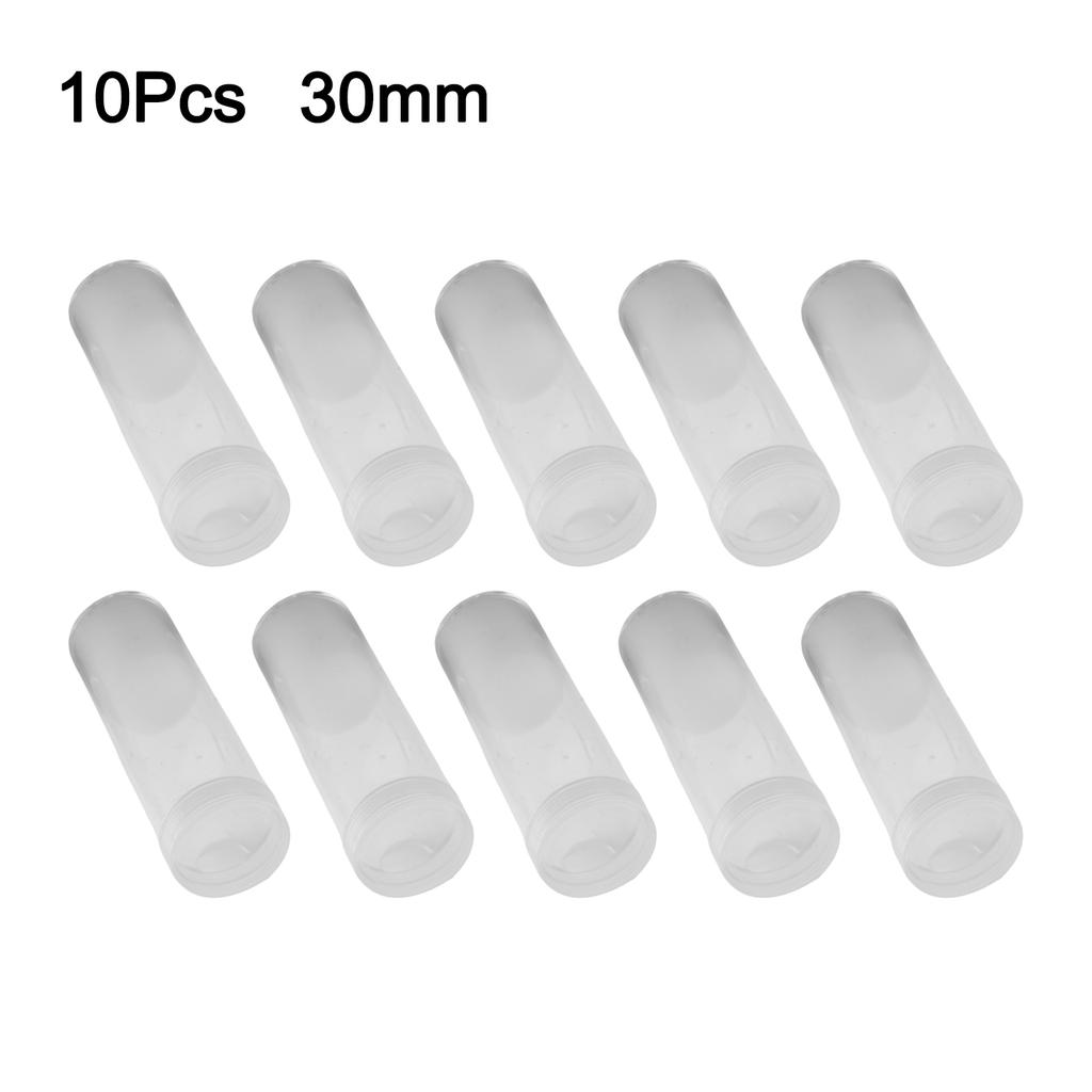 Portable Coin Storage Tube Holder Tube Transparent Protection Collection