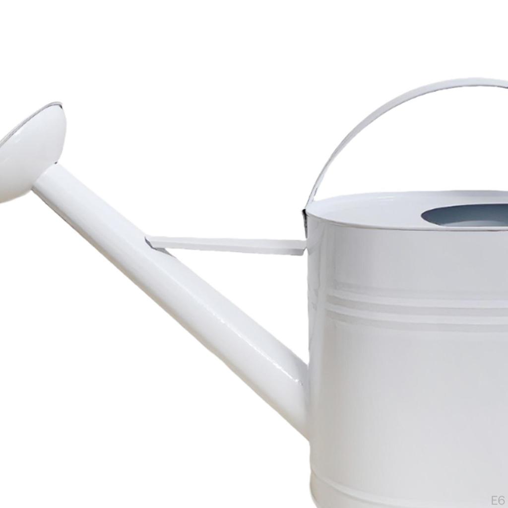 5 L Long Mouth Watering Can Garden Jug Lightweight Easy To Use with Handle Water for