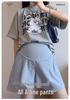 2026 Summer Maternity Wide-Leg Shorts - Lightweight Casual Wear for Petite Women