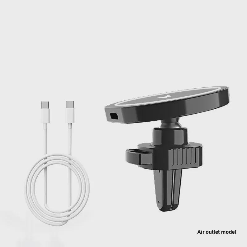 FJF 15W Magnetisk Trådlös Billaddare för iPhone 13