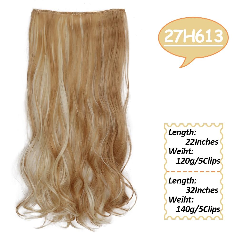 

MISSQUEEN 32-дюймовые длинные волнистые прически, синтетический парик, 5 зажимов для наращивания волос, термостойкие шиньоны, коричневые, черные, светлые волосы 22inches-120g&China