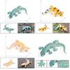 Children Realistic Lizard Animal Model Plastic Decor For Education And Play