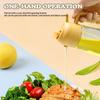 450/60Oml 2 In 1 Oil Spray Bottle With Pour Spout Leakproof Multifunctional Large Capacity Glass Oiler Kitchen Cooking Accessory