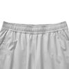 Skechers Solid Color Mid-Rise Comfortable Quick-Dry Tapered Knit Sports Pants Men Bottoms Light-Gray P224M067-00PD