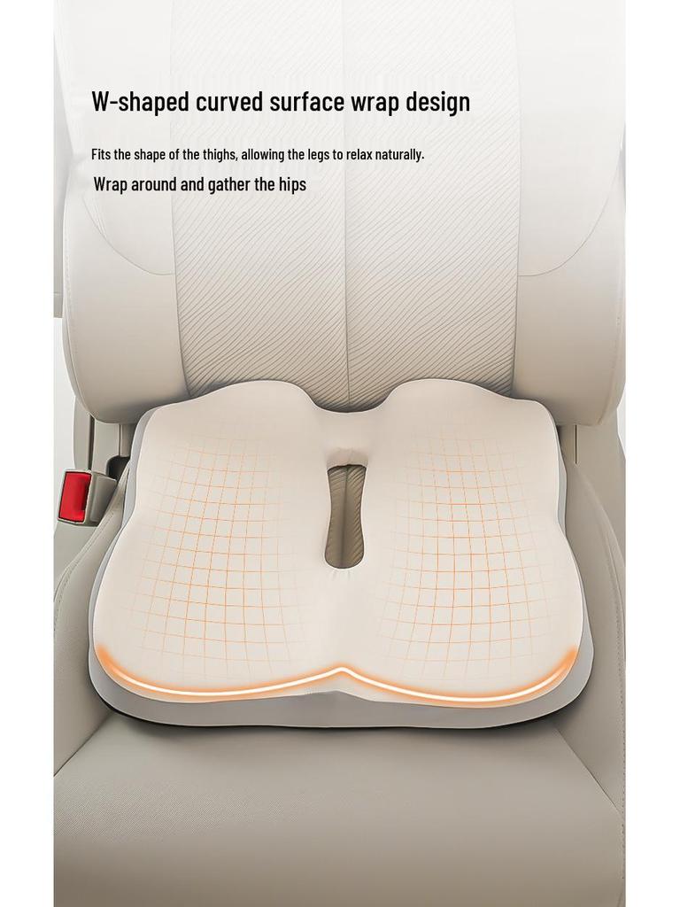 Memory Foam Breathable Seat Cushion for Long Sitting Comfort
