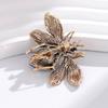 Versatile Bees Brooch Adorned with Sparkling Diamonds for Fashion Accessories Comfortable Clothing Accessory