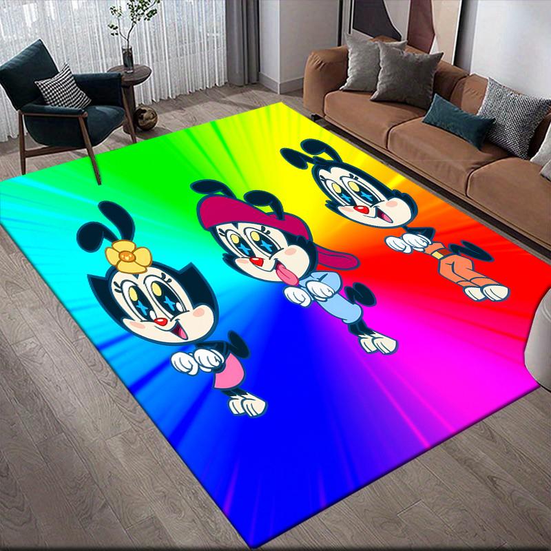 

Animaniacs Square Area Rug, Non-Slip Floor Mat for Home Living Room, Perfect Gift for Fans.chl 60x90cm