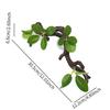 Gecko Pflanzenornament Aquarium Simulation Hintergrund Schlange Chamäleon Eidechse Terrarium Pflanzendekoration Klettern Baumast Dekor