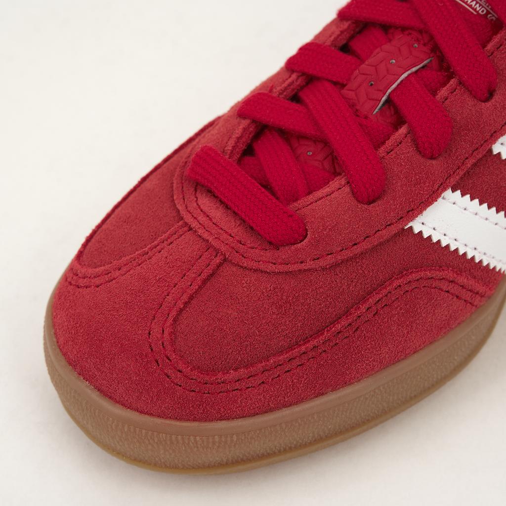 adidas Gazelle Indoor Better Scarlet Gum Herren Sneaker Rot Wolkenweiß JI2063