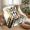 Juventus FC Themen-Decke Weiche Flanell-Decke Plüsch-Überwurf Gemütliche Sofa-Bett-Decke für Wohnkultur