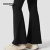 Saucony Women's High-Waist Flare Knit Pants