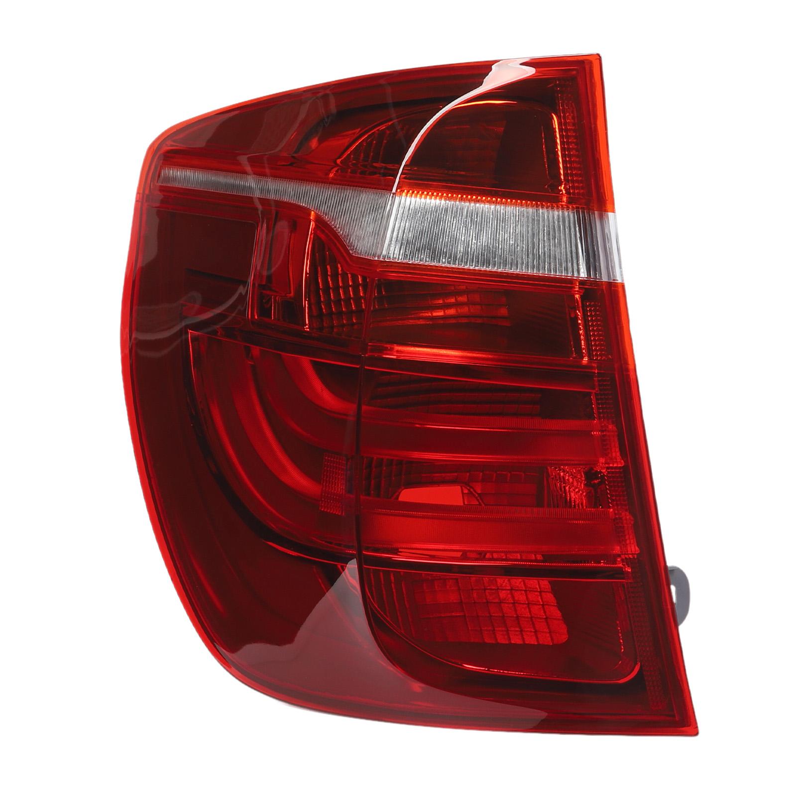 

Outer Tail Light Weatherproof OEM Style Rear Outside Tail Light Brake Lamp for X3 F25 2011 to 2017 Red Clear Lens Left