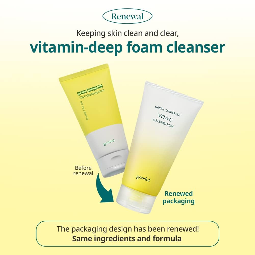 Goodal Green Tangerine Vita C Deep Cleansing Foam 150ml