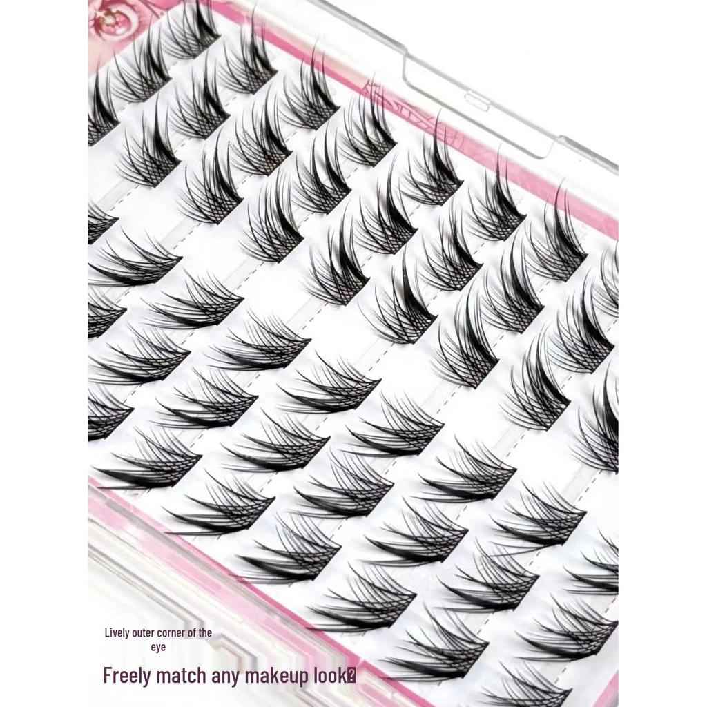 Fox-like Outer Corner Lash Clusters: Glue-Free, Segmented False Eyelashes for a Dense, Camera-Ready Look
