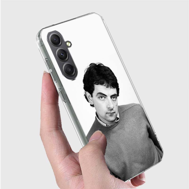 Funny Mr B-BeanS Phone Case for Samsung A16 A26 A36 A56 A17 A37 A57 A07 A06 A02S A03 A04S A05S Galaxy Note 20 10 A50S A71 A51 A3