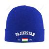 Knitted Hat Unisex Tajikistan EST Independence Day For Unisex Women Boys Winter Autumn Beanie Cap Warm Bonnet
