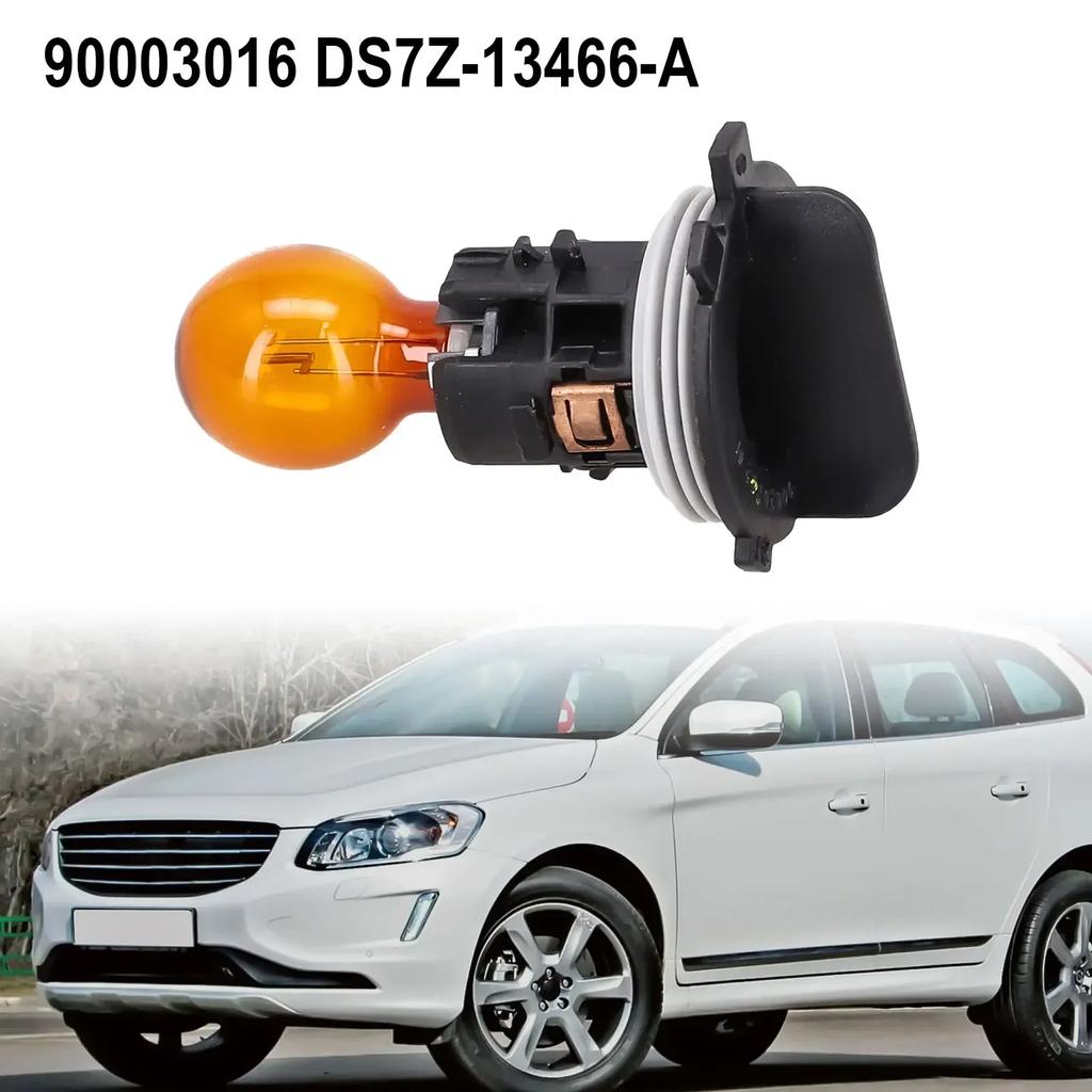 1pcs ABS Corner Turn Signal Light Bulb-Socket For Ford For Fusion 2013-2020 Parts  Accessories Black