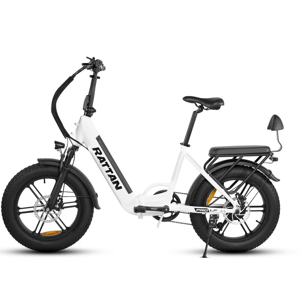 Bicicletă Electrică Versatilă de Oraș RATTAN LF PRO Motor 750W Baterie 48V18AH Roți Grase 20*4 Inch Scuter Electric pentru Navetă Urbană Pentru Adult Cu Scaun pentru Pasager