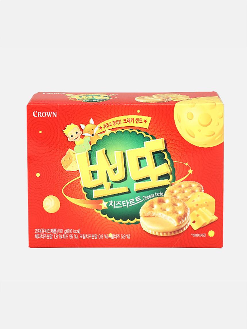 Crown Poteau Cheese Crackers 161g 1ea