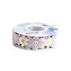 Flower Pattern Design Gift Packaging Ribbon Cute Flower Printed Satin  Christmas Party Supply