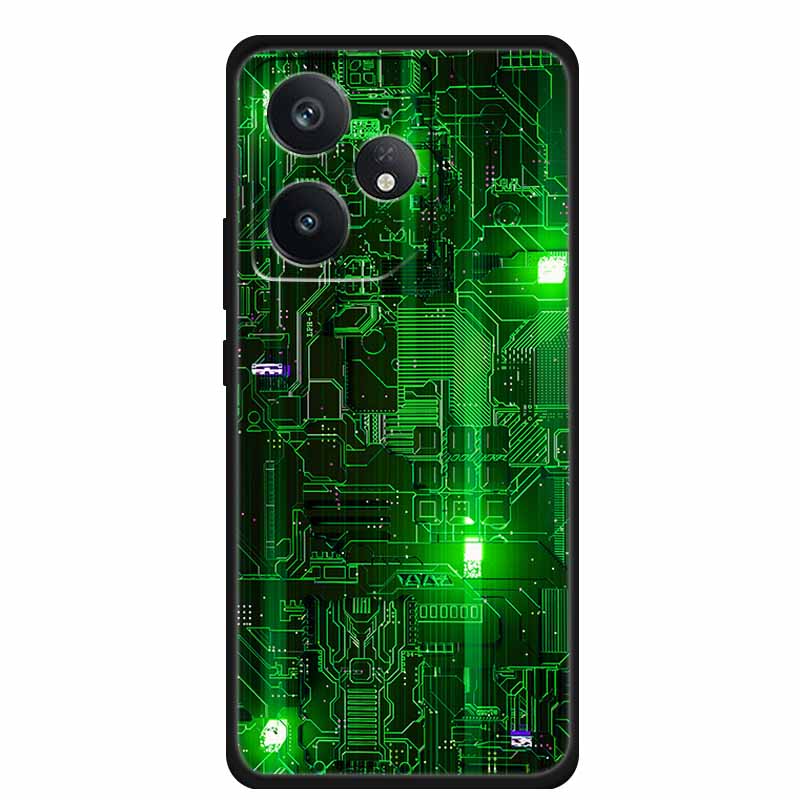 Phone Case For Realme Neo 7 Back Cover Case Shockproof Black Silicone Soft Funda For Realme Neo7 5G Case Coque Shockproof Capas