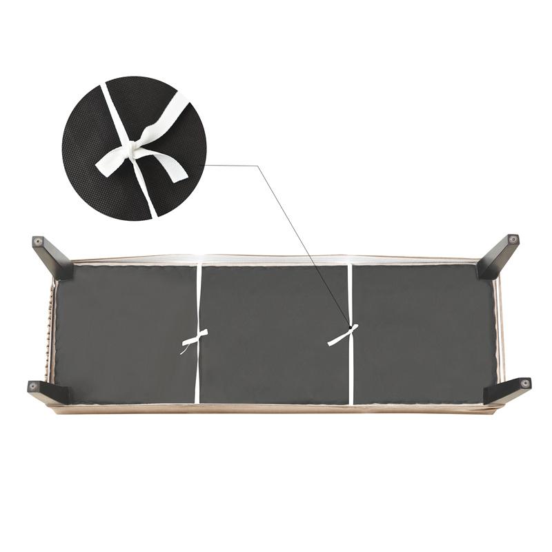 1pc Soft Bench Cover for Dining Room Stretch Velvet Footstool Slipcover Anti-Dust Removable Elastic Seat Protector Bedroom