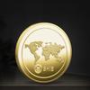 Color UV Shiba Inu Coin Virtual Bit Commemorative Coin Digital Virtual Currency Gold Coins, Christmas gift, Stocking stuffers