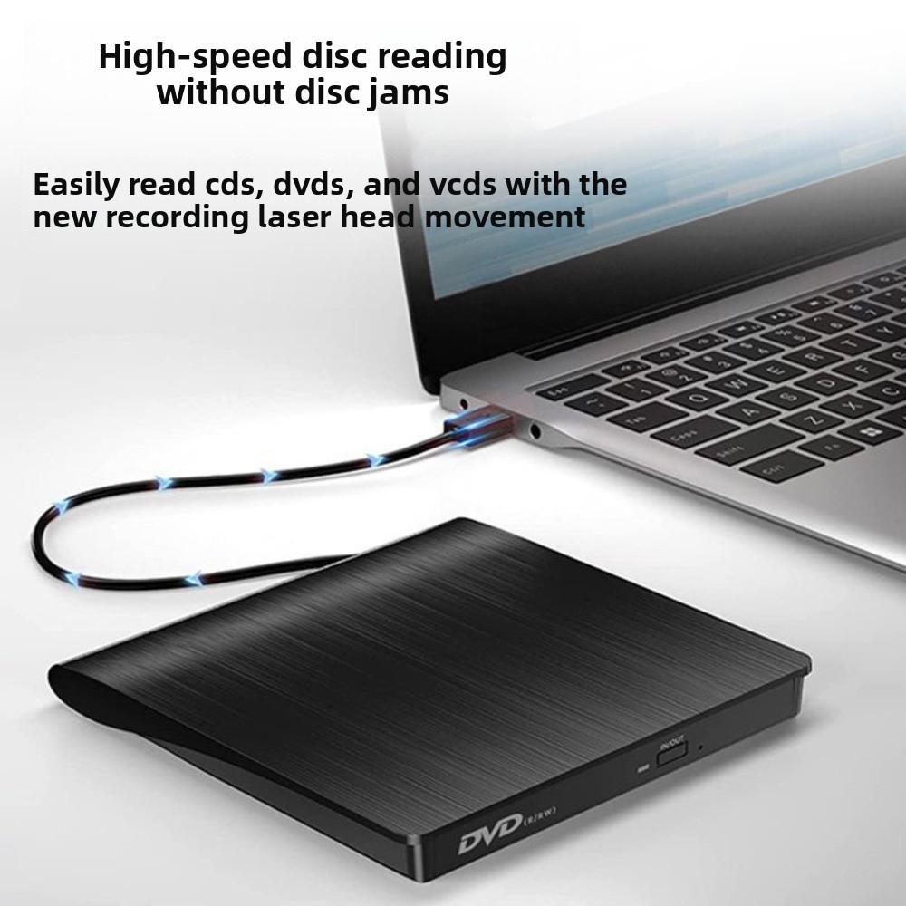 Portable External DVD Writer Plug and Play External DVD Drive DVD Burner Drive CD/DVD