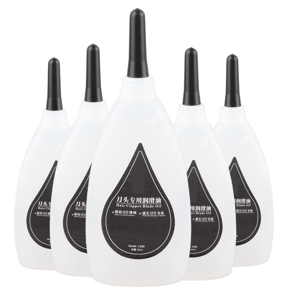 80ml Clipper Oil for Hair Trimmers Hair Clippers Lubricant for Electric Shavers Lubrication and