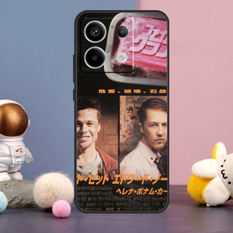 Jack Marla Fight Club Case For Xiaomi Redmi 13C 12 12C 9C 10C Redmi Note 11 12 13 Pro 9 10 10S 11S 12S Back Cover