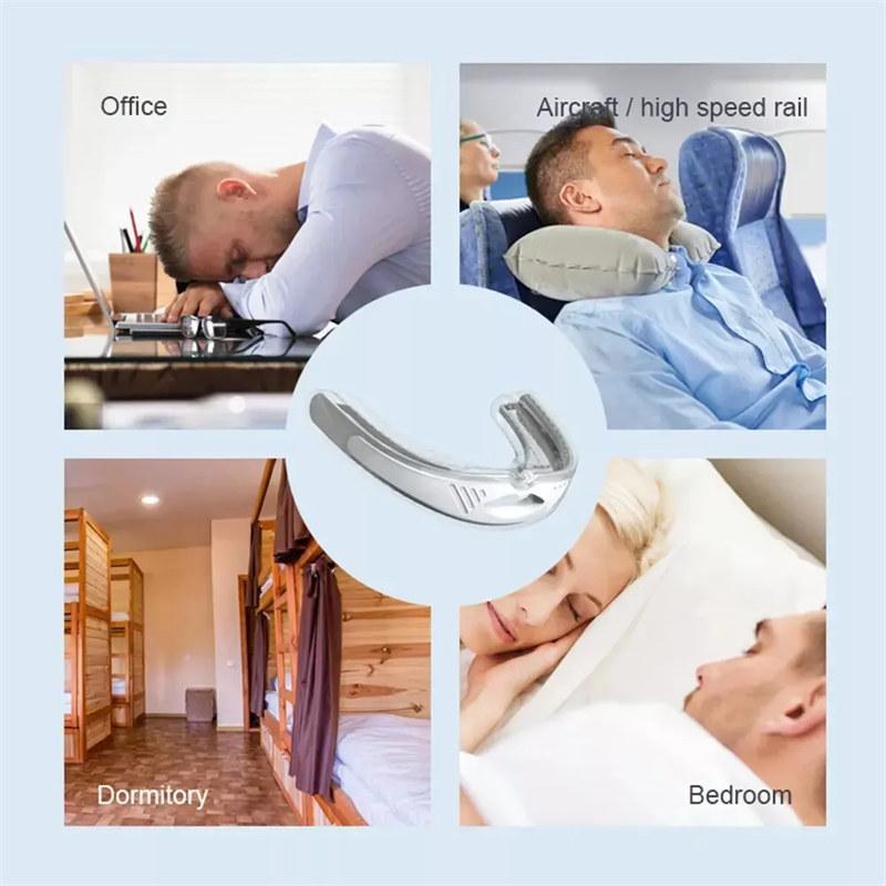 Anti Snore Mouthpiece Sleep Apnea Guard Aid Mouthguard Brace Device Stop Snoring