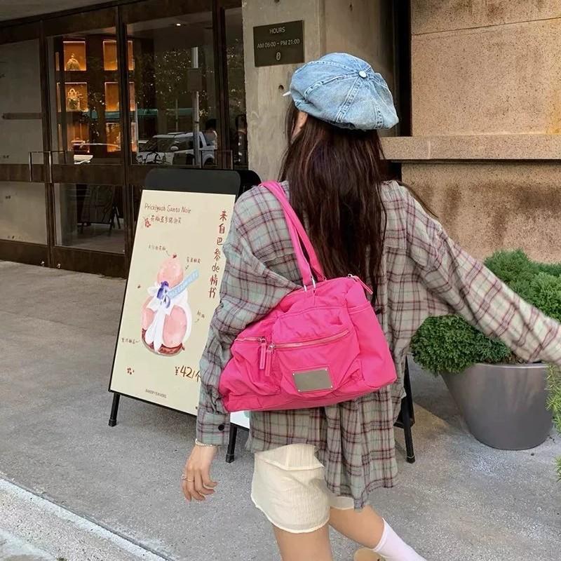 Borsa a tracolla singola di grande capacità per il pendolarismo, Borsa tote da viaggio