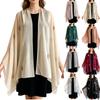 Women's Fashion Versatile Scarf Beach Tie Cover-Up Coat Shawl