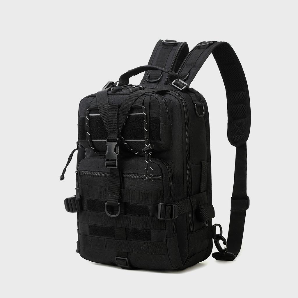 One-Shoulder Messenger Bag Outdoor Sports Camouflage Large Chest Bag Saddle Bag Multifunctional Waterproof Tactical Bag
