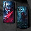A-Alien Vs P-Predator Soft Phone Case for Samsung Galaxy S26 S25 Edge S24 Ultra S23 Plus S22 S21 FE S20 Black Cover Back Shell