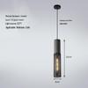 Nordic Wrought Iron Ceiling Light for Hallway, Balcony, Foyer, Corridor, and Walk-In Closet - Modern Minimalist Design