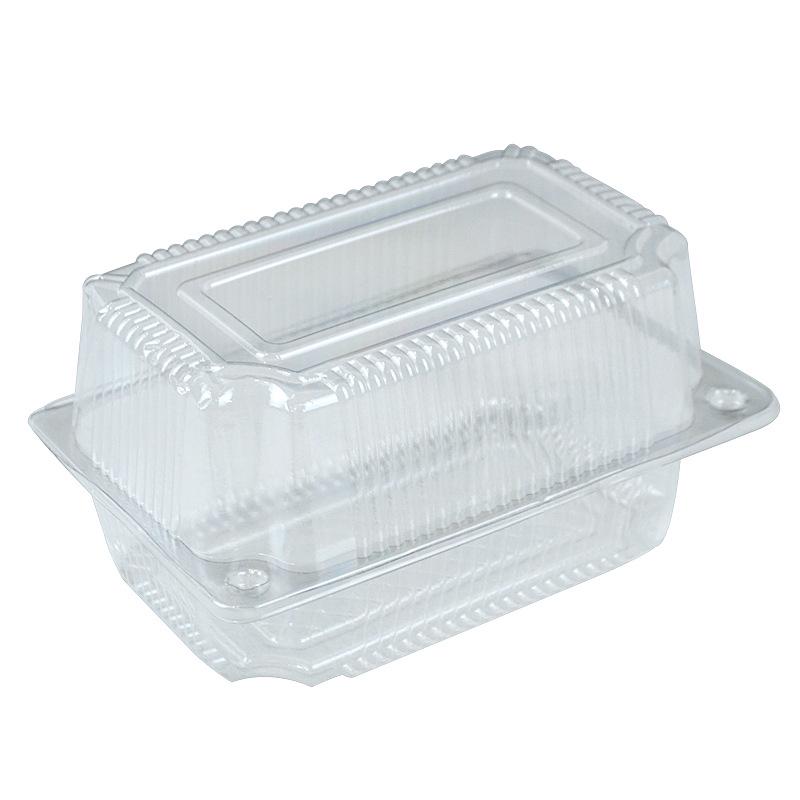 Transparent Disposable Pastry Packaging Box for Cakes and Bread