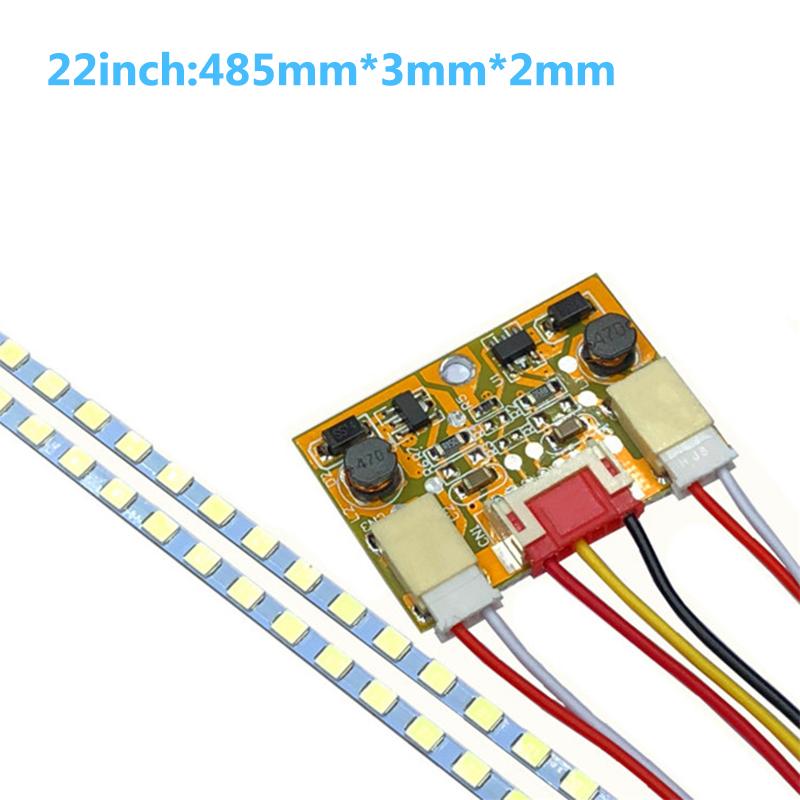 15-24 Zoll LED-Hintergrundbeleuchtung Streifenlicht Kit LCD-Bildschirm zu LED-Monitor Stromplatte