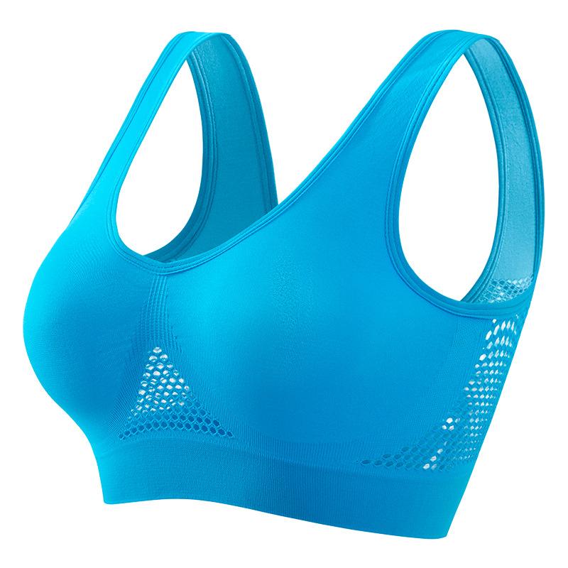 Soutien-gorge de sport à dos magnifique, résistant aux chocs, pour la course à pied, le fitness, anti-affaissement, collection supérieure, soutien doux, gilet de yoga haute résistance pour femme