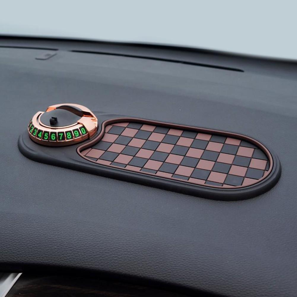 Tapete Antiderrapante Suporte de Telefone para Carro Suporte Multifuncional