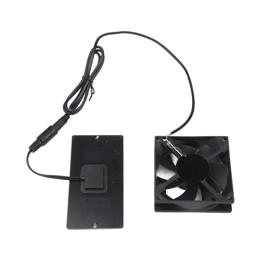 10W Solar Fan Outdoor Camping Fan Solar Panel Fan Environmentally Friendly